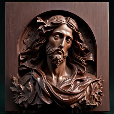 3D model st jesus (STL)